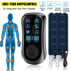 Dual Channel TENS EMS Muscle Stimulator Machine